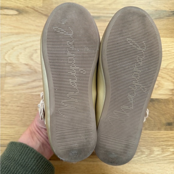 Mayoral Gold Kids Dress Shoes with Floral Detail